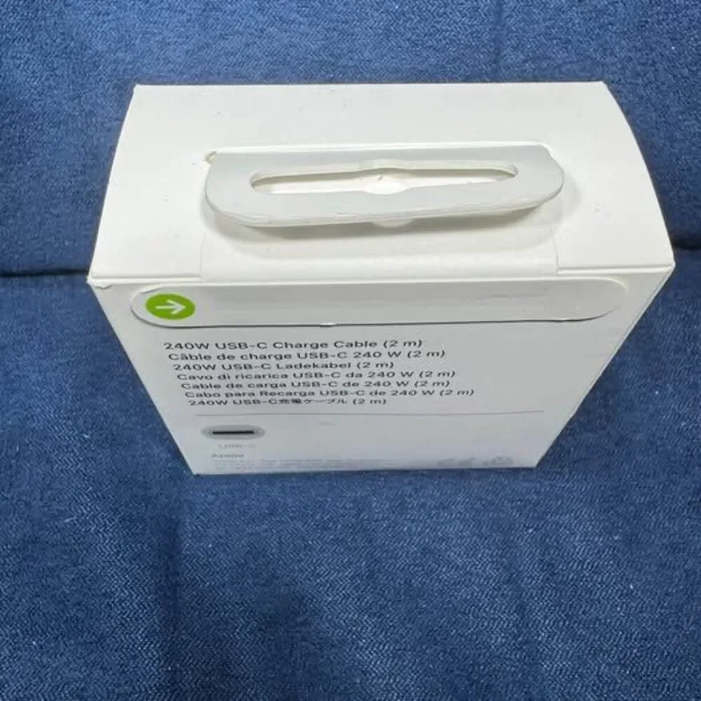 Apple USB-C 240W Fast Charge Cable 2m (6.6 ft) – NEW